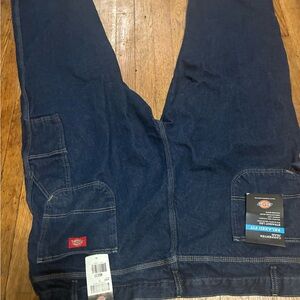 Dickies Men's Dark Blue Relaxed Jeans